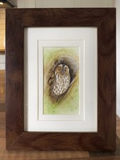 ORIGINAL (Not A print!) Framed