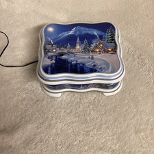 Mr.  Christmas Porcelain Symphonium Music Box  - 70 SONGS EUC Pristine