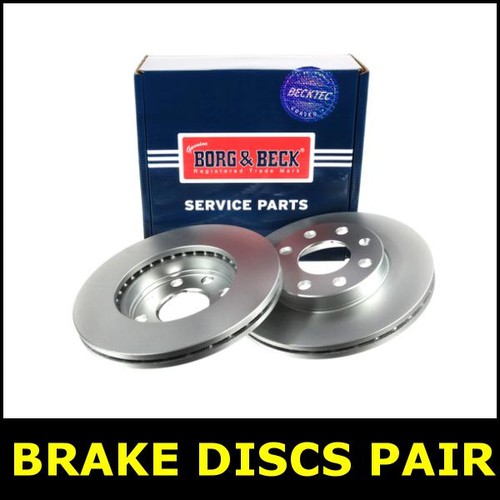 Brake discs pair front - discs, fits