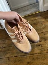 Men’s Adidas Originals Adiease Beige Suede Trainers UK 10.5