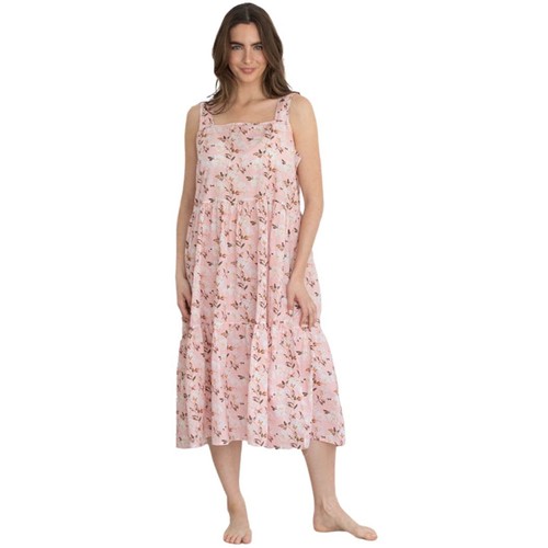 Ladies cotton nightdress - ladies,