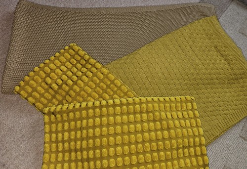 Ikea throws 2 x textured - 2,