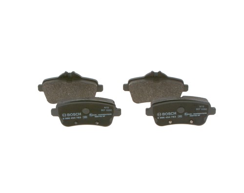 Bosch brake pad set - pad, disc