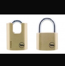 YALE PADLOCK 40mm BRASS