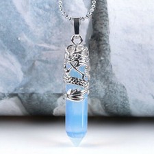 Hexagonal Necklace Chakra