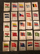Kensitas National silk flags - pick your country 2 FOR 1.20