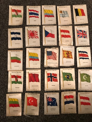 Kensitas national silk flags - kensitas,