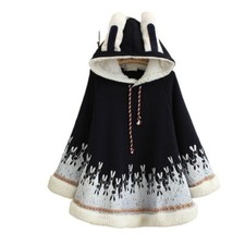 Lady Girl Thick Warm Overcoat