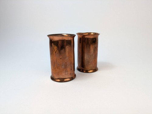Pair vintage cylindrical - of,