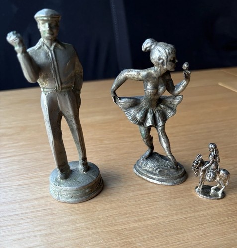 Vintage metal figurines - vintage,