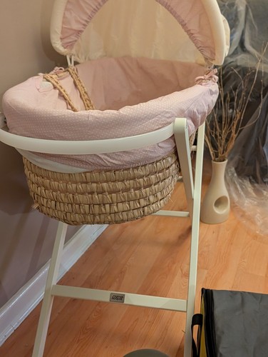Mama and papa moses basket - and,