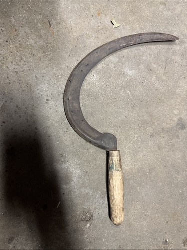 Vintage antique hand - hand, sickle