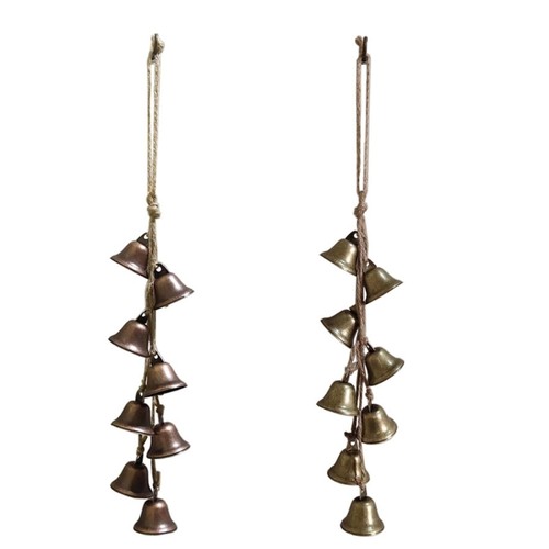 Witch iron wind chimes garden - witch,