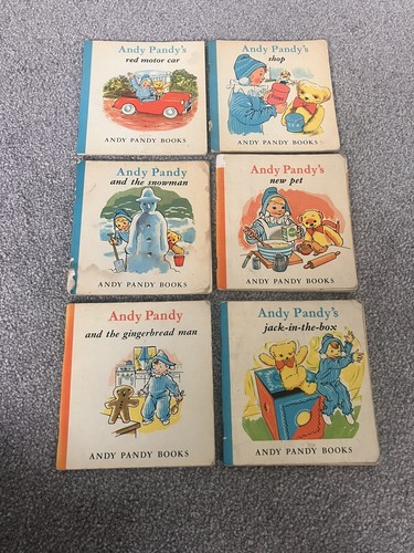 Andy pandy books - books, x6