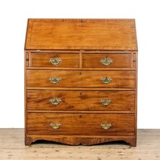 Antique Walnut Bureau (M-6694)