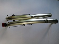 ESGE Mudguards Front & Rear Silver Vintage Retro Original Road Bike