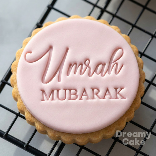 Umrah mubarak cookie - mubarak, stamp