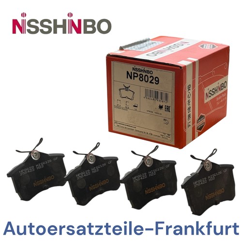 Nisshinbo rear brake pads for - brake,