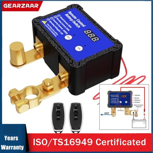 24v dual remote car - 12/24v, battery