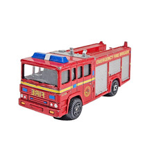 Husky Diecast Model GS87104 1:50 Scale Best British Fire Engine Truck Emergency