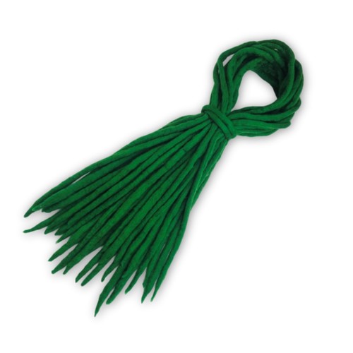 Forest green dreadlocks - green,