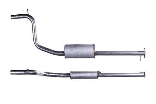 Exhaust middle silencer fits - middle,