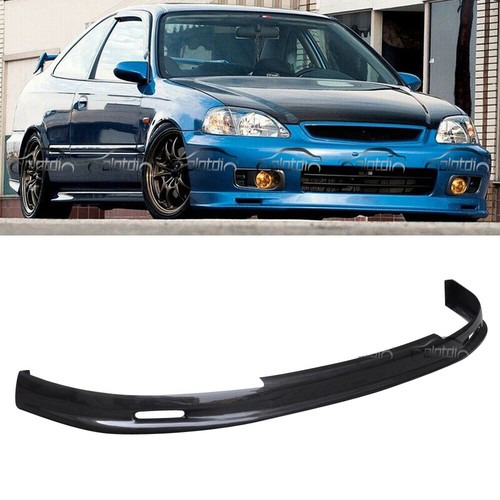 Carbon fiber front bumper - fiber, lip