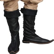 High Top Quality Leather Medieval / Viking Travellers Boots Re-enactment or LARP