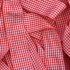 Plaid gingham ribbon 20 - plaid,