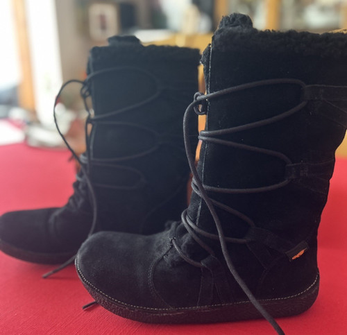Rocketdog lace front boots - up,