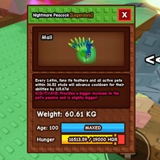 Huge Peacock 🔥Roblox Grow A Garden🔥mutated