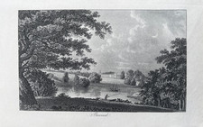 1792 Antique Print; Bowood