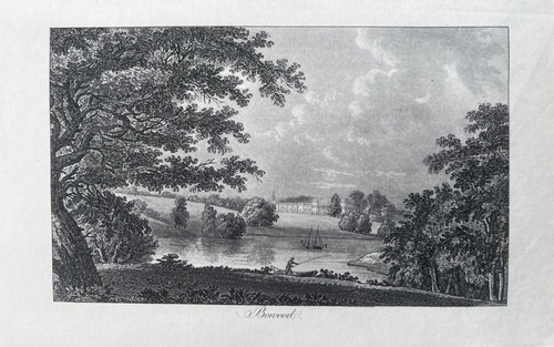 1792 antique print bowood - print;,