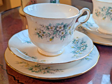Rare Vintage Queen Anne Blue