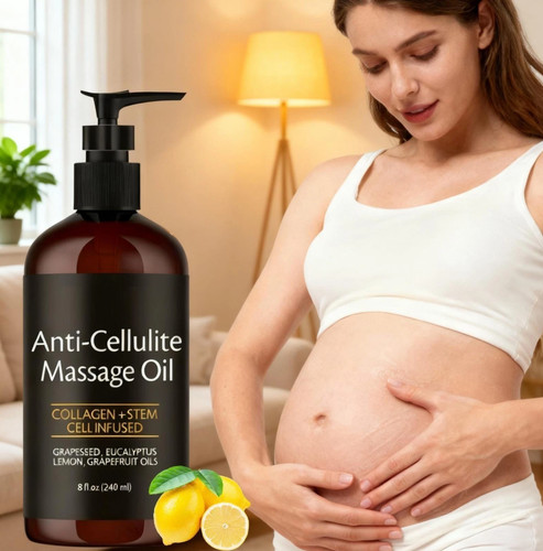 Anti cellulite massage - massage, oil