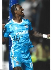 Haji Wright signed photo-