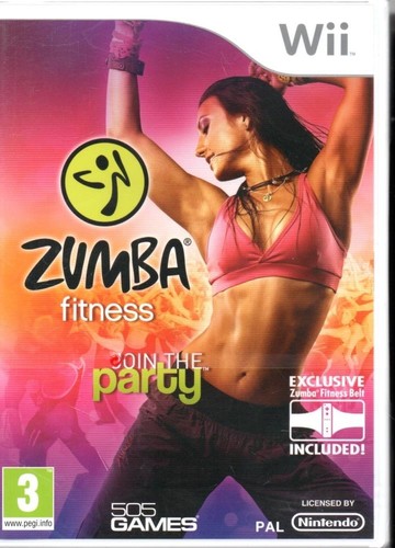 Zumba fitness nintendo wii - fitness, (nintendo