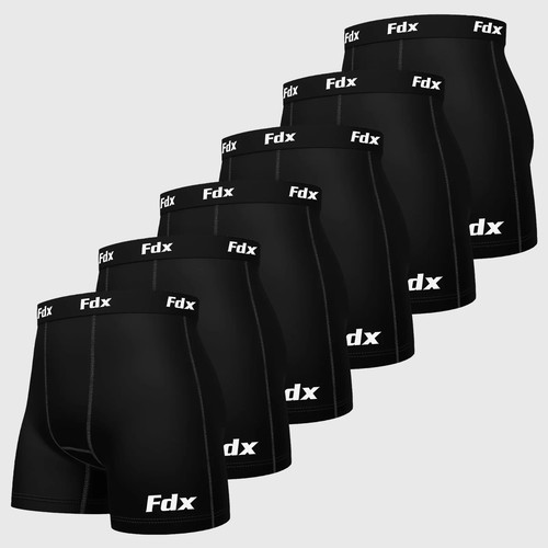 Pack mens black boxer - 3,,