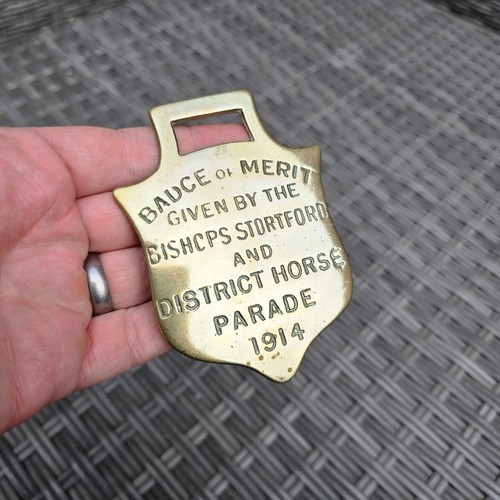 Vintage horse brass bishops - horse,