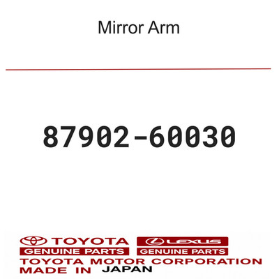 Toyota genuine 87902 60030 - genuine, 87902-60030