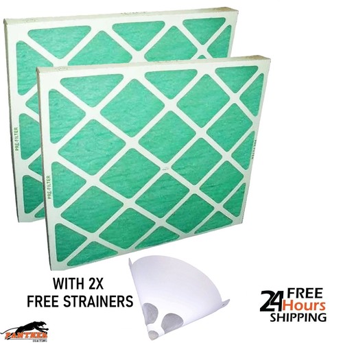 Spray booth filter - 2x,