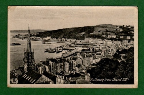 137 postcard rothesay - postcard,
