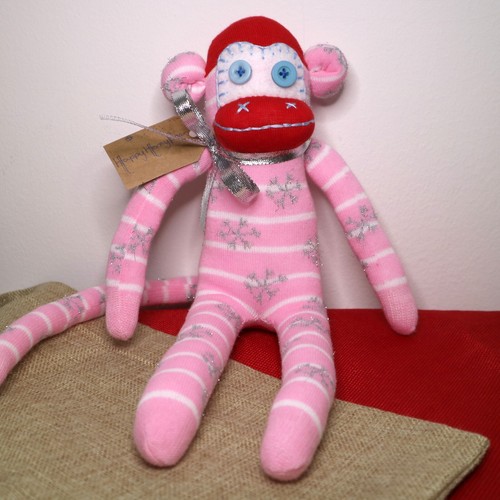 Handmade sock monkey - uk,