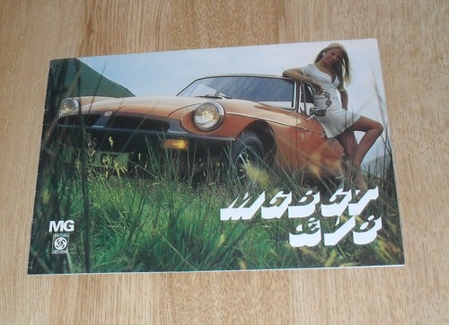 Mgb v8 brochure 1974 - v8,