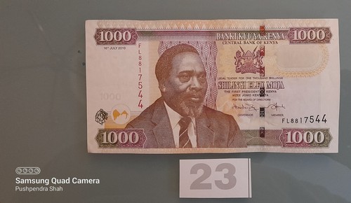 Banknote kenya jul - banknote,