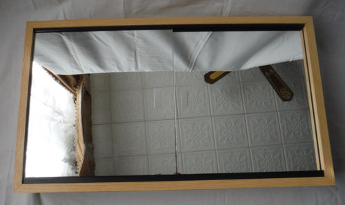 Pine coloured wooden - , bathroom