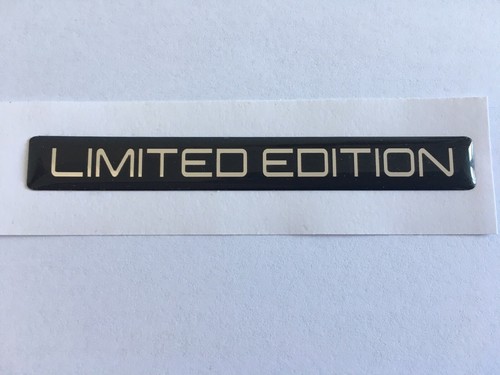 Limited edition car - limited, boot