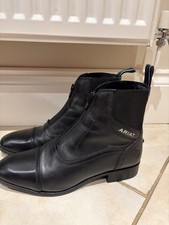 ARIAT UK 6.5 PALISADE PADDOCK BOOT SHORT LEATHER JODHPUR BOOTS RRP £150