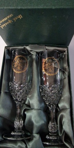 Vintage french crystal ruby - french,