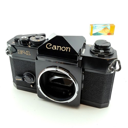 Canon early model 35mm slr - f-1,